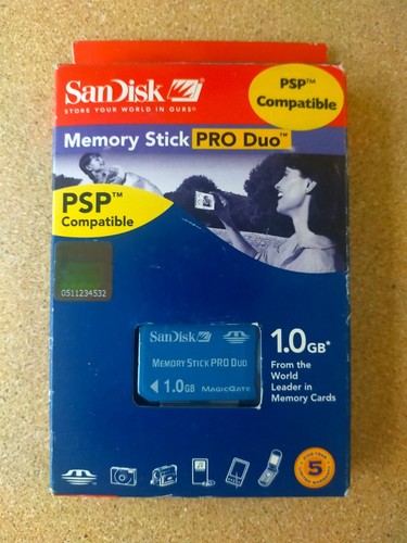Sandisk memory stick - stick, pro