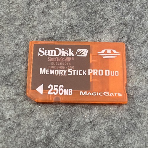Sandisk 256 memory stick - 256, mb
