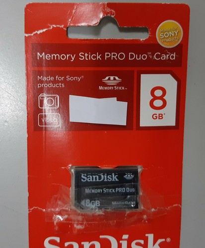 Tarjeta memory stick pro - pro, duo
