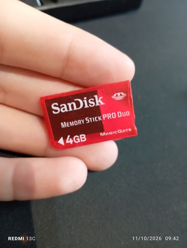 Memory stick pro duo card - memory,