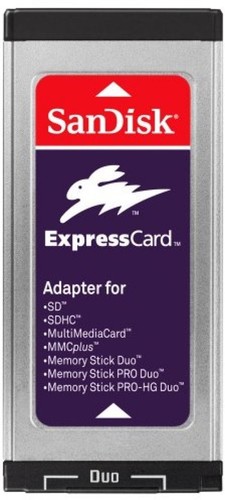 Sandisk expresscard lettore - expresscard/34,