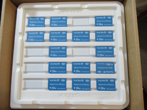 Tre schede memory stick - schede,
