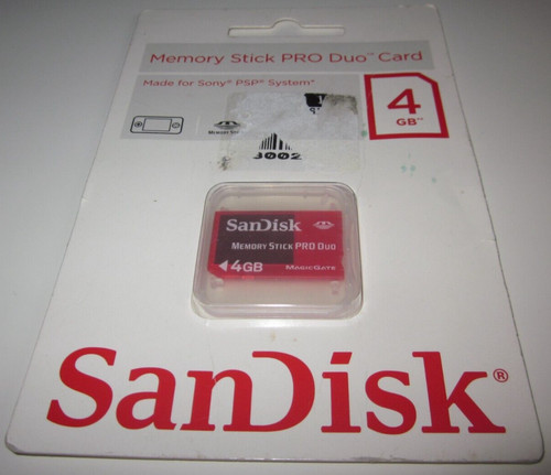 Memory stick pro duo gb - pro,