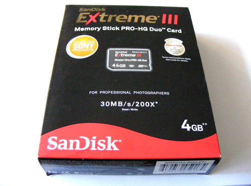 Memory stick pro hg - 4, pro-hg